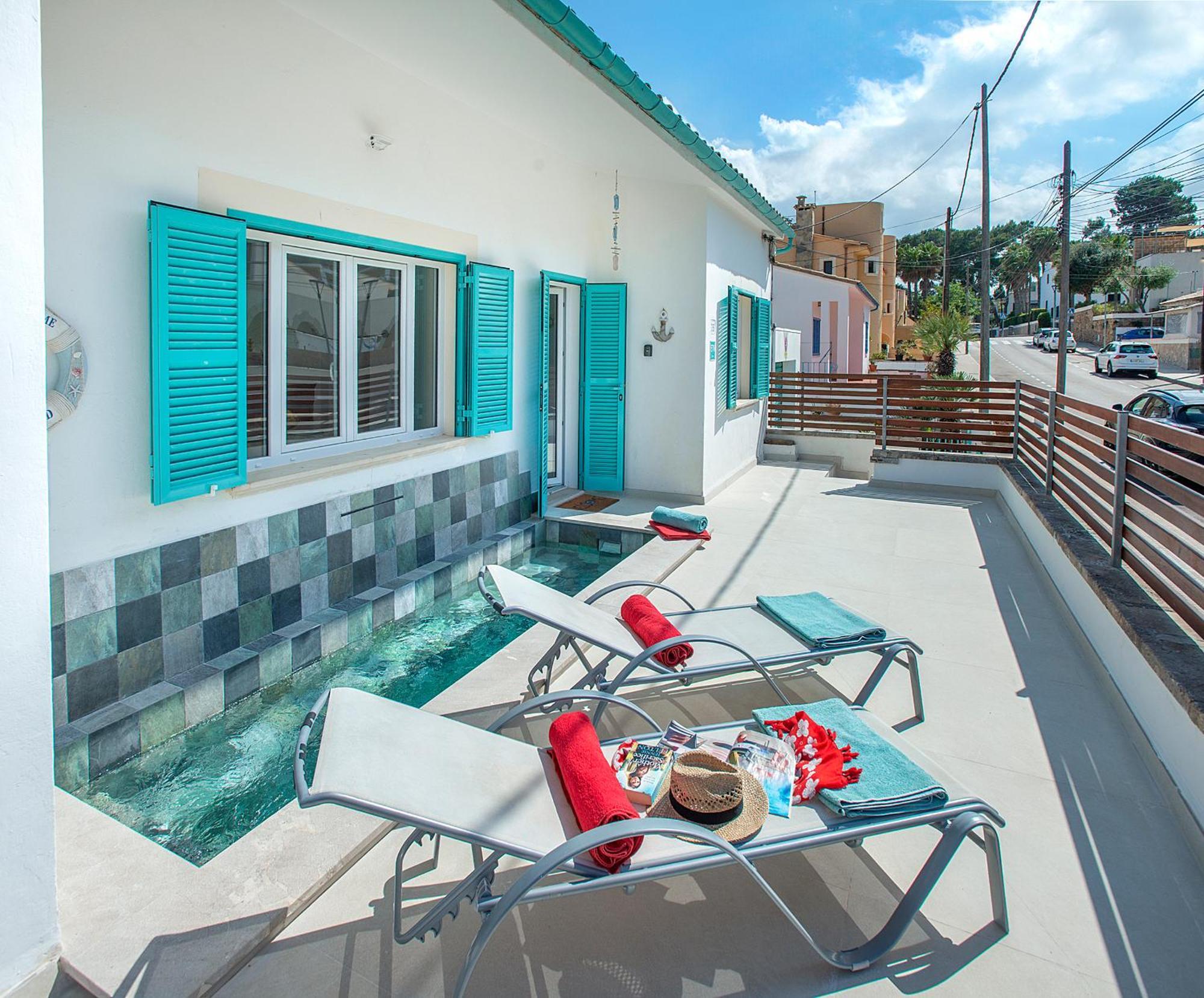 Owl Booking Villa Beach House Magdalena - 5 Min Walk To The Beach Cala de Sant Vicenc Exterior foto