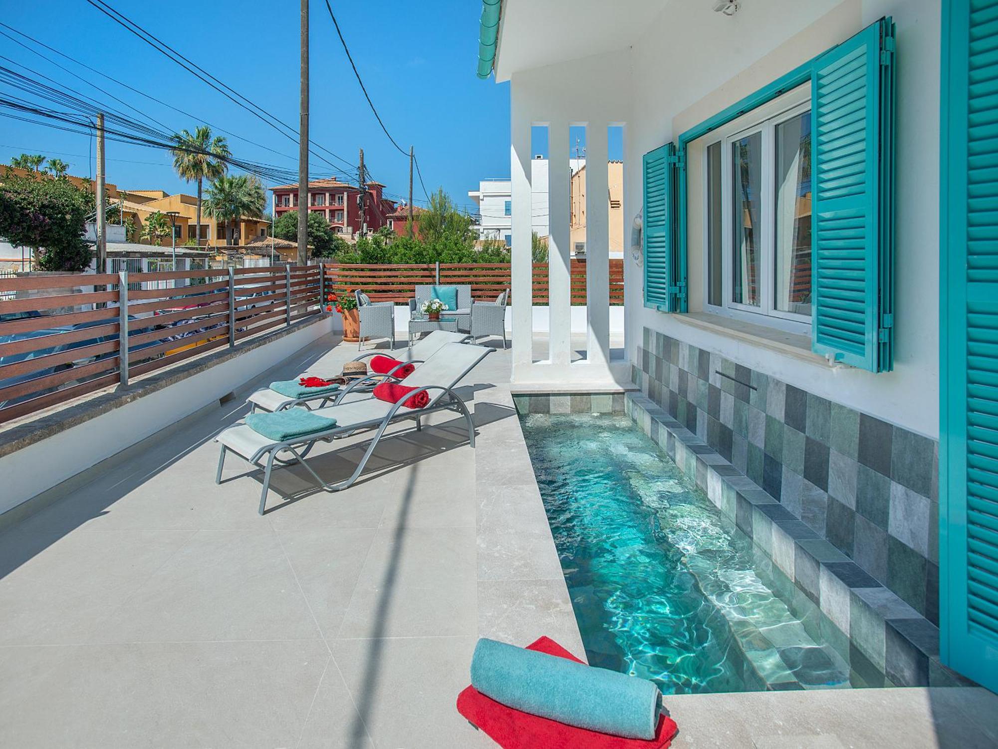 Owl Booking Villa Beach House Magdalena - 5 Min Walk To The Beach Cala de Sant Vicenc Exterior foto